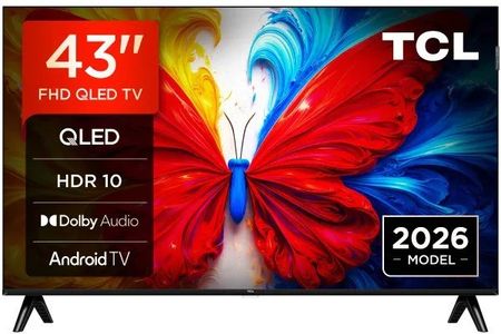 Telewizor QLED TCL 43S5L 43 cale Full HD