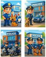 Zdjęcie W&K Torebka Prezentowa M Policja - Knyszyn