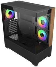 Zdjęcie Chłodzenie procesora Cooler Master Elite 690 Wood Czarny (E690KHNNS00) - Proszowice