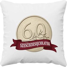 Zdjęcie Sześćdziesięciolatek - moneta - poduszka na prezent - Gliwice