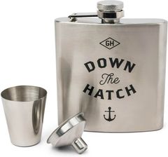 Zdjęcie Gentlemen's Hardware Piersiówka Hip Flask Set Stal nierdzewna 177ml (86524UNIW) - Sochaczew