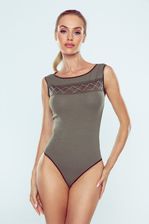 Zdjęcie Body damskie bez rękawów Berna khaki - Łódź