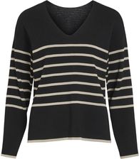 Zdjęcie SWETER Z DZIANINY VILA BRĄZOWY ROZMIAR XL - Ostroróg