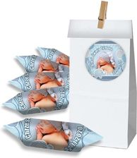 Zdjęcie Candy Pixel KRÓWKI Chrzest roczek torebki białe 10 kompletów (5907447750558) - Wisła