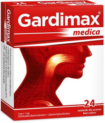 Gardimax Medica 24 tabletki do ssania