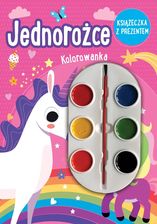 Zdjęcie Jednorożce. Kolorowanka Książeczka Z Prezentem Farbki - Reda