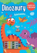 Zdjęcie Dinozaury. Kolorowanka Książeczka Z Prezentem Kredki - Małomice