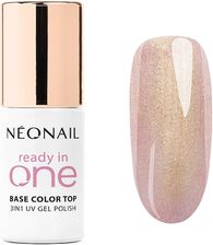 Zdjęcie Neonail Ready In One UV Gel Polish Lakier Hybrydowy Rose Glow 01 - Brzeg