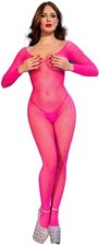 Zdjęcie chilirose - cr 4894 neon pink mesh bodystocking s/m - d-245936 - Mikołów
