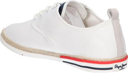 Buty Pepe Jeans Białe Sneakersy Maoui Surf