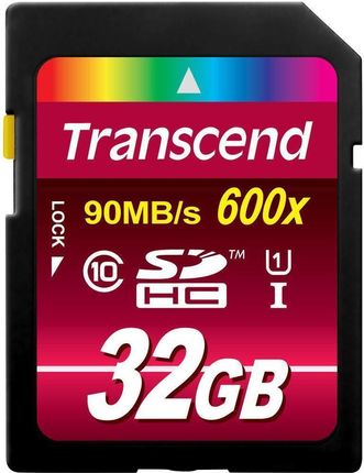 Transcend SDHC 32GB Class 10 UHS-I (TS32GSDHC10U1)