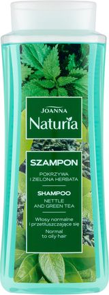 Joanna NATURIA Szampon z pokrzywą i zieloną herbatą 500ml 