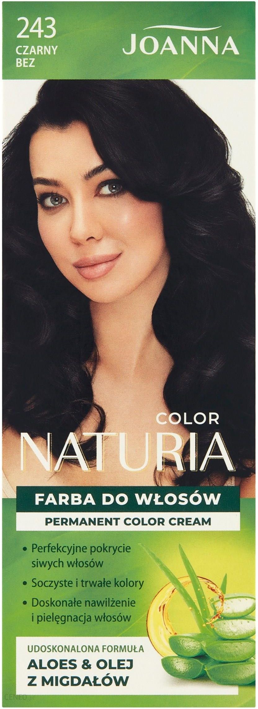 Joanna Color Naturia Farba do włosów - 243 Czarny bez