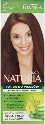 Joanna Naturia Color Farba do włosów 241 Orzechowy brąz