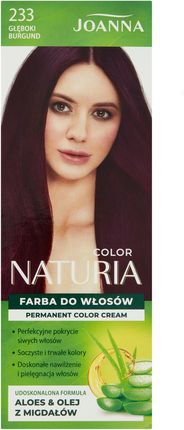Joanna Naturia Color Farba do włosów 233 Głęboki burgund
