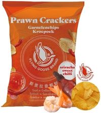 Zdjęcie Chipsy ziemniaczane krewetkowe z sosem sriracha sweet chilli chrupki 80g - Mońki