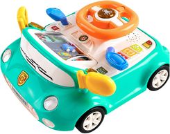 Zdjęcie Lean Toys Panel Interaktywny Symulator Jazdy Autko Światła Dźwięki Niebieski - Zator