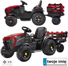Zdjęcie Jokomisiada Traktor Na Akumulator Dla Dzieci +Przyczepa Pa0240 Czerwony - Miechów