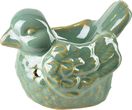 Mondex Home Kominek na olejek Ptak turkusowy ceramiczny 5905771456719