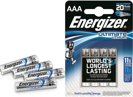 Energizer L92 Ultimate Lithium R03 AAA