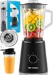 Blender Kielichowy Szklany BL1000W do Koktajli Smoothie 1500ml Butelka 500ml