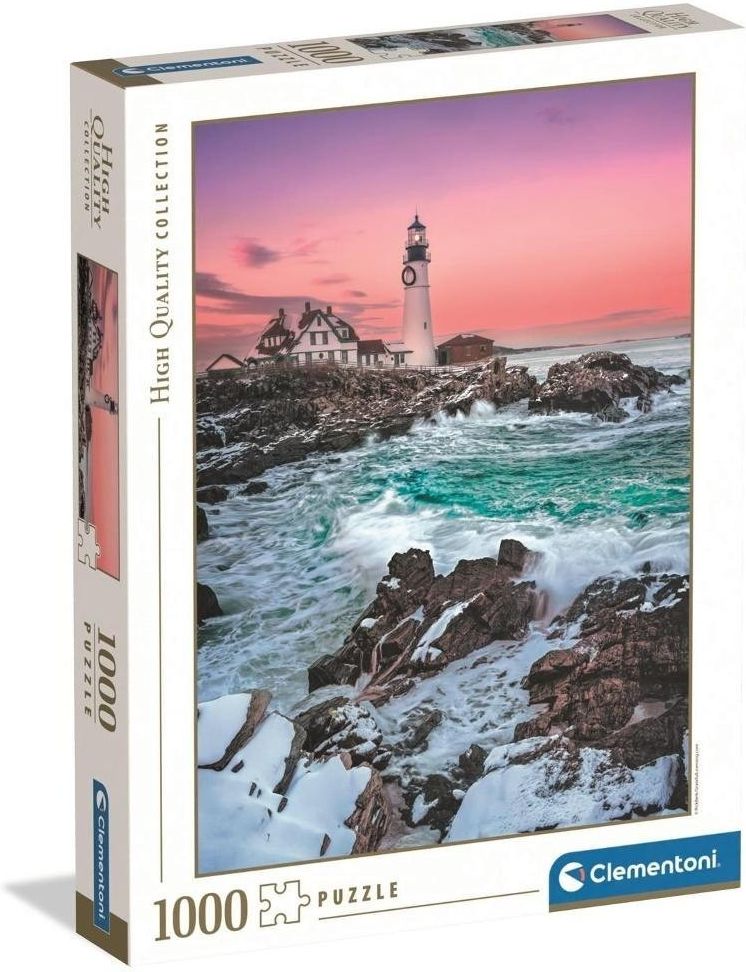 Clementoni Puzzle 1000 Hqc First Snow At Portland Head 2026 - Ceny i ...