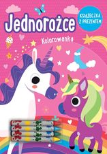 Zdjęcie Jednorożce. Kolorowanka Książeczka Z Prezentem Kredki - Reda