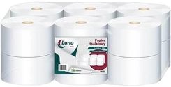 Zdjęcie Jumbo Luna Basic Papier toaletowy 2 warstwy celuloza 12 rolek - Września
