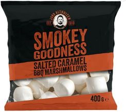 Zdjęcie Pianki Marshmallows BBQ XXL 400g słony karmel - Zabrze