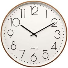 Zdjęcie KOOPMAN Zegar ścienny Quartz 50.5 cm Biały 8721037987585 - Słubice