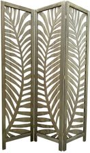 Zdjęcie MAX-LAND Parawan 3 Panelowy Szary Drewniany 170X120cm (5901583741883) - Bytom