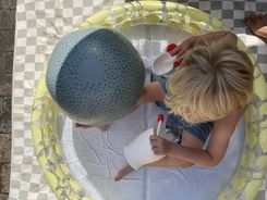 Zdjęcie Swim Essentials Piłka Plażowa Leopard Zielony - Radomsko