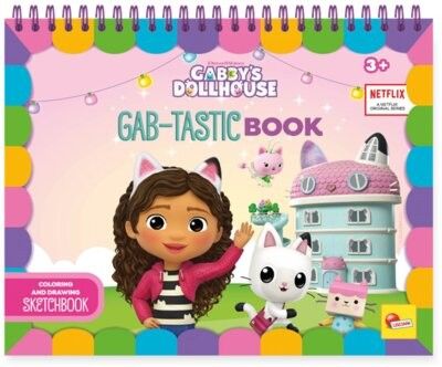 Zdjęcie Lisciani Kolorowanka Koci Domek Gabi Gab-Tastic Coloring Book - Mikstat