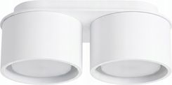 Zdjęcie Plafon okrągły SOLLUX LIGHTING biały GX53 2-punktowy SL2435 - Mysłowice