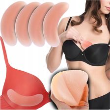 Zdjęcie 4x WKŁADKI DO BIUSTONOSZA Push Up Silikonowe do Stanika Bikini Oddychające - Pszczyna