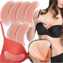 Zdjęcie 6x WKŁADKI DO BIUSTONOSZA Push Up Silikonowe do Stanika Bikini Oddychające - Żory