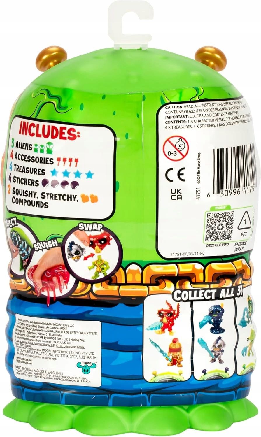Moose Toys Zestaw Niespodzianka Figurki Alien Treasure X Dissection 20 ...