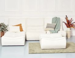 Zdjęcie Azardi sofa modułowa z pufą Sydney Baloo 2074 PUF000208 - Ostroróg