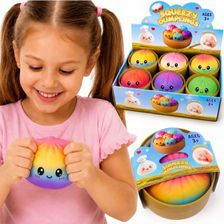Zdjęcie Gniotek antystresowy pieróg Dumpling 10 cm Squishy BAO RAINBOW B-3245 - Poręba