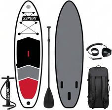 Zdjęcie Deska SUP Stand Up Paddle Board 3SPORT 320 cm czerwono-biała - Mirsk