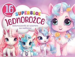 Zdjęcie Superblok Jednorożce. Kolorowanki Ze Wzorem Na Naklejce  - Pyskowice