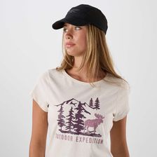 Zdjęcie Koszulka Koszykówka damska Swedemount Forest Tee wodoodporna - Ustroń