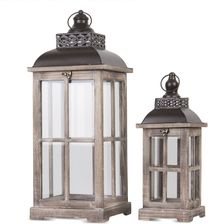 Zdjęcie Lampion Drewniany Kpl. 2 Szt. - Wojnicz