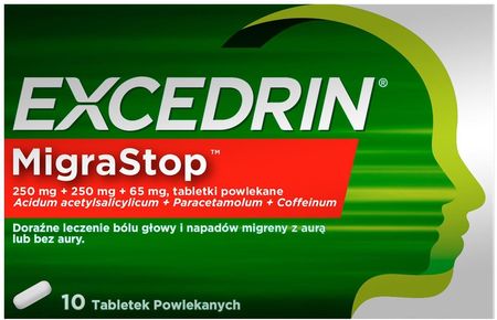 Excedrin Migrastop 10 tabletek