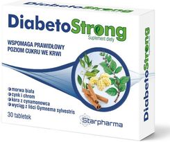 gdzie najlepiej kupić Suplementy dla diabetyków Starpharma Diabetostrong 30 Tabletek