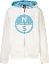 Zdjęcie BIAŁA BLUZA DZIECIĘCA Z ROZPINKĄ NORTH SAILS - Mszana Dolna