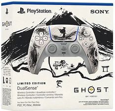 Zdjęcie Sony PlayStation 5 DualSense Ghost of Yotei Black - Kosów Lacki