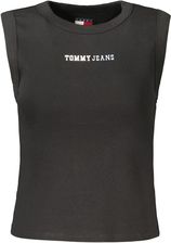 Zdjęcie TOMMY HILFIGER DAMSKI CZARNY TANK TOP - Rabka-Zdrój