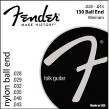 Zdjęcie Fender Nylon Acoustic Strings, 130 Clear/Silver - Zabrze