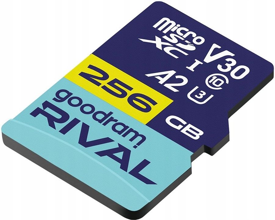 Uhs Karta pamięci do aparatu Goodram Karta Pamięci Microsdxc Rival 256Gb ...